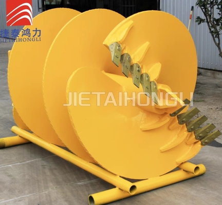 Rechte de Rots Booravegaar 600mm 800mm 1000mm Bauer Soilmec Imt 200*200 van Grondtanden