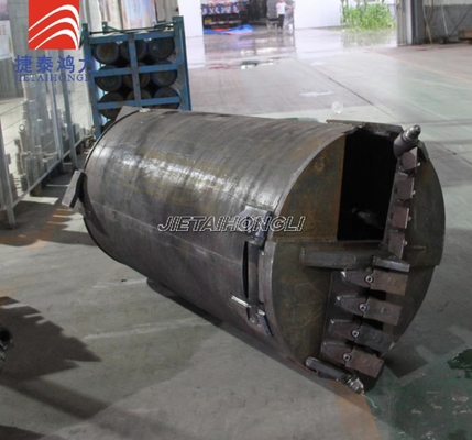 Rots Platte Tanden Grond Boor Emmer Aangepaste Od 1000mm Lengte 1200mm