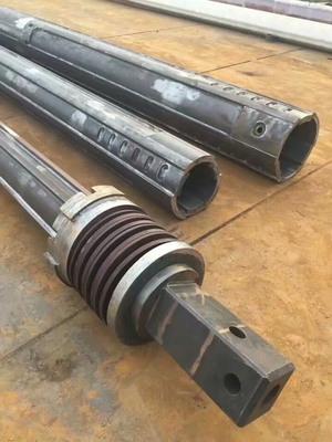 Het roterende Opstapelen Rig Attachment Drilling Kelly Bar BG36 OD419 X4X17m zich voor Rotslaag