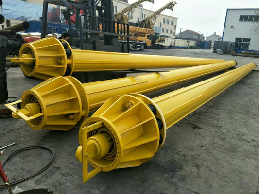 Bauer Rotary Interlocking Kelly Bar 60M Drilling Rig Parts 3~4 Secties