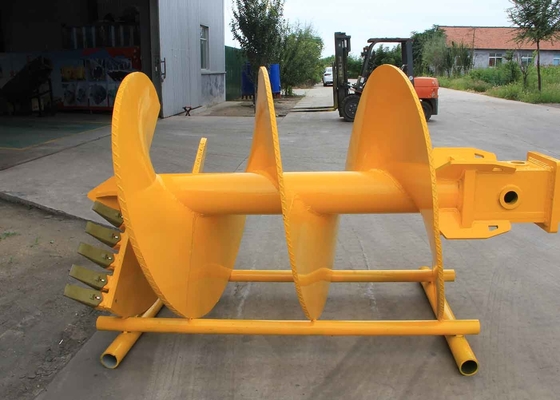 Het dubbel sneed Grond of Rots Booravegaar en Avegaartanden die Emmers boren