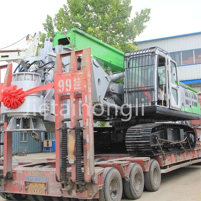 Gebruikt Opstapelt Rig Rotary Crawler Type Piling Rig Machine For Drilling Hole