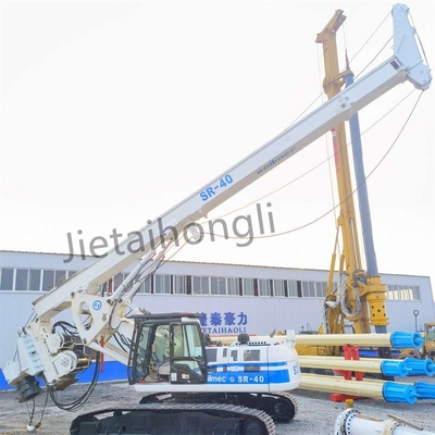 Gebruikte kNm 150 Bored Opstapelt Rig Soilmec SR40 met Wrijvingskelly bar