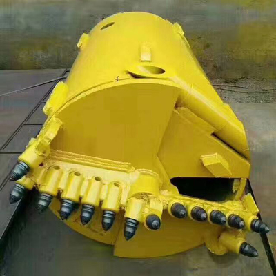 Roterende Rots Booremmer met Kogeltanden, Bored Q355d het Opstapelen van Rotsemmer