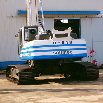 De gebruikte Roterende Gebruikte de Boringsinstallatie R40 van Soilmec, opstapelt machine, gebruikte soilmec roterende boringsinstallatie SR516