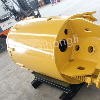 Het hydraulische Opstapelende Lassen van Rig Rock Drilling Bucket Q355C voor Zachte Laag