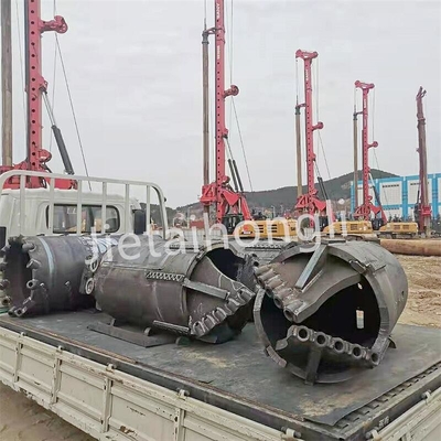 De boor Booravegaar en de Emmer van de Gatenrots voor het Opstapelen van Machine Soilmec SR40 SR60 SR70