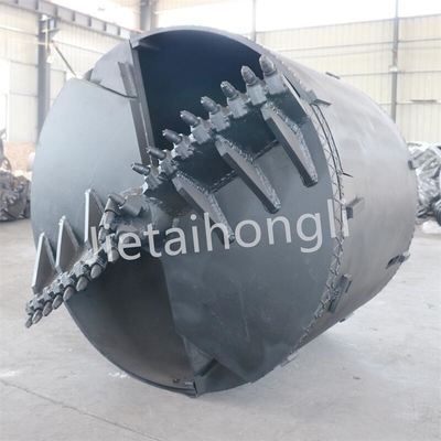 Het duurzame Gebruik Hydraulische Opstapelen zich Rig Rock Drilling Bucket Q355C